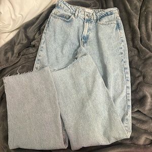Zara straight jeans